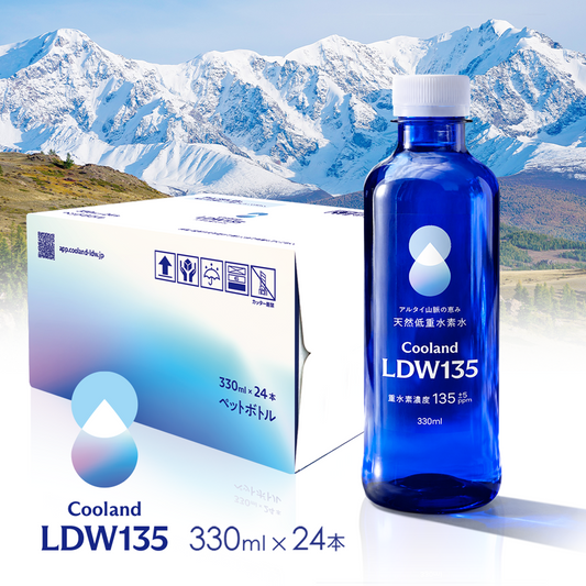 Cooland LDW135 天然低重水素水 330ml×24本